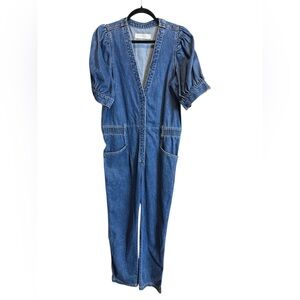 Blue Denim Jumpsuit
